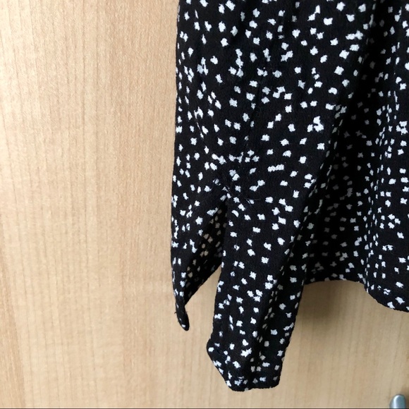 2/$25 BP Nordstrom Off Shoulder Printed Top Blouse - Picture 7 of 9